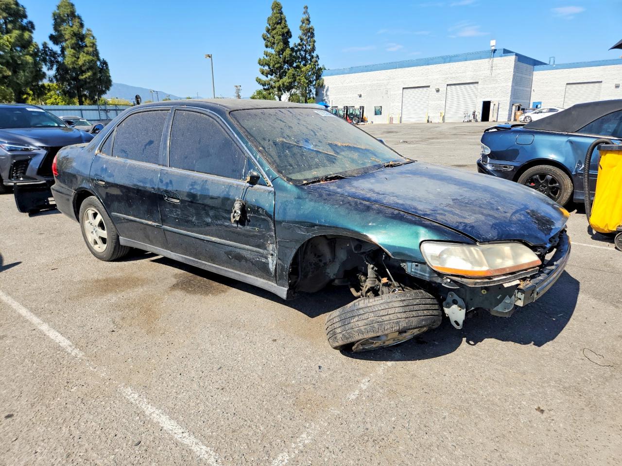 2000 Honda Accord Se Green vin: JHMCG5672YC013996