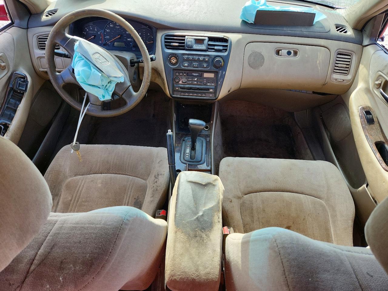 2000 Honda Accord Se Red vin: JHMCG5674YC003826