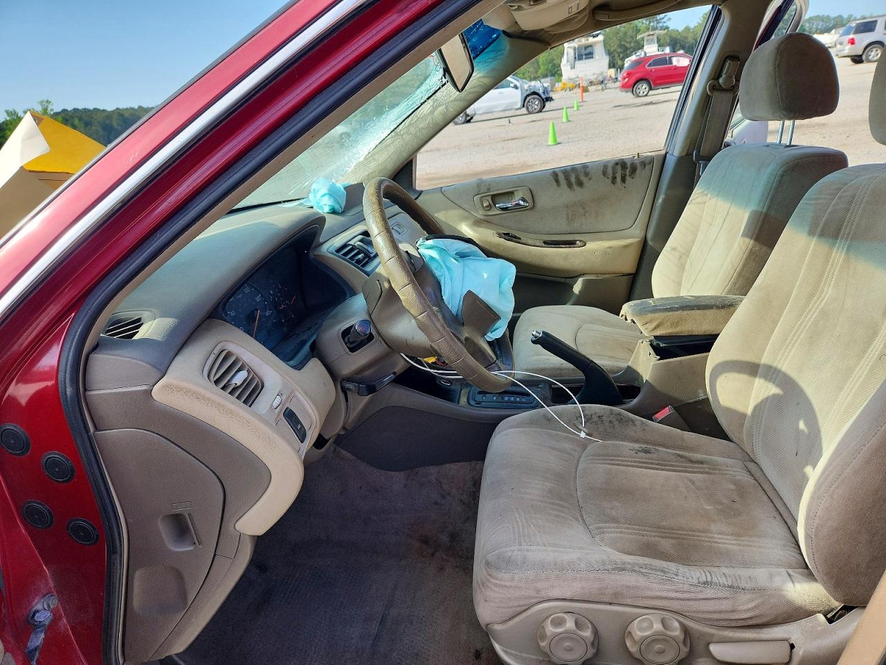 2000 Honda Accord Se Red vin: JHMCG5674YC003826