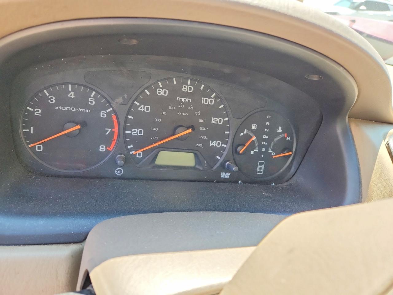 2000 Honda Accord Se Red vin: JHMCG5675YC006072