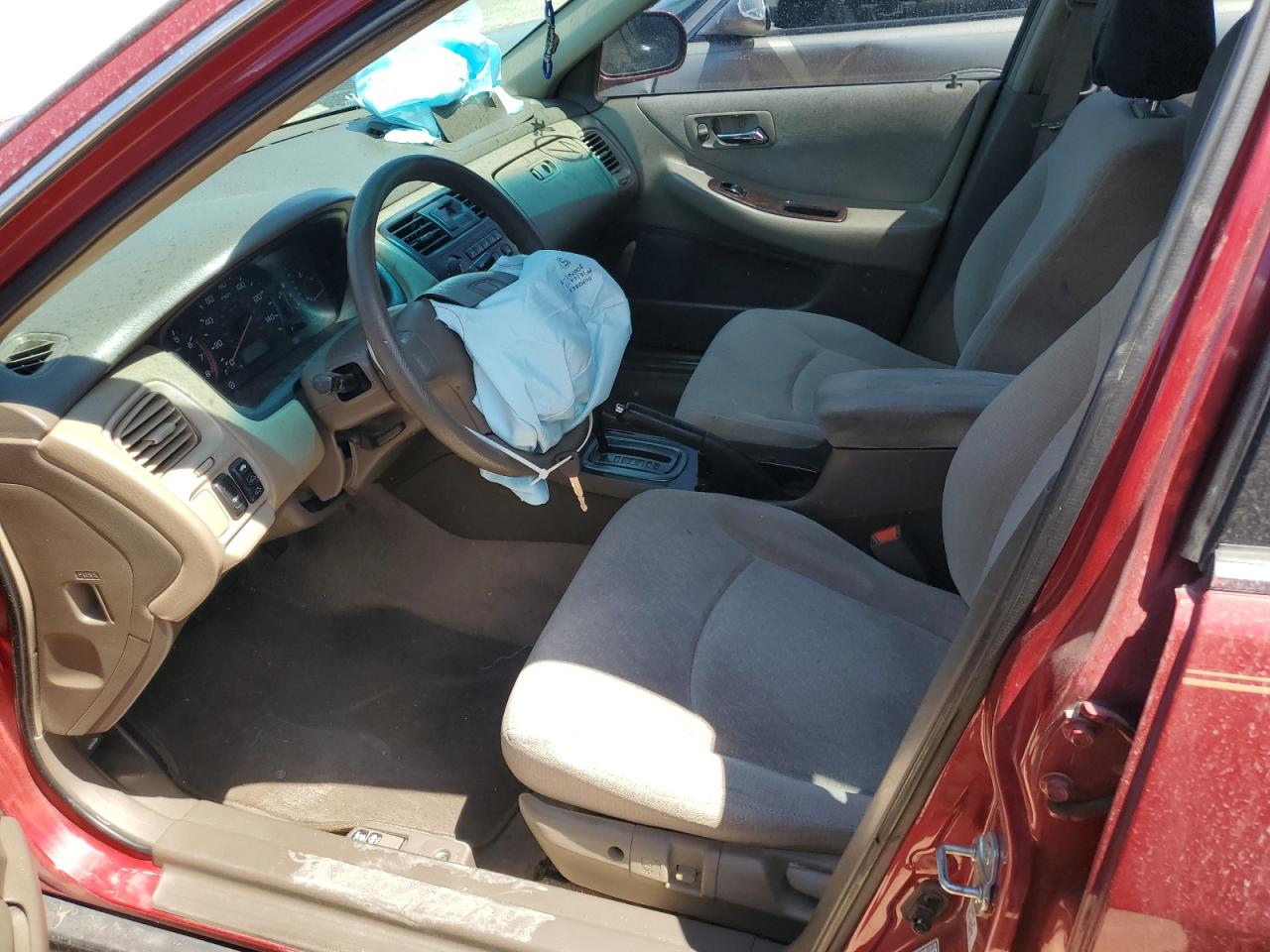 2002 Honda Accord Se Red vin: JHMCG56772C008462