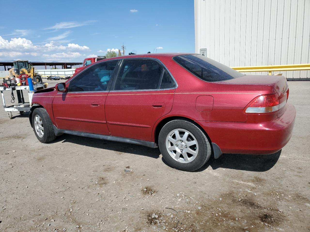 2002 Honda Accord Se Red vin: JHMCG56772C008462