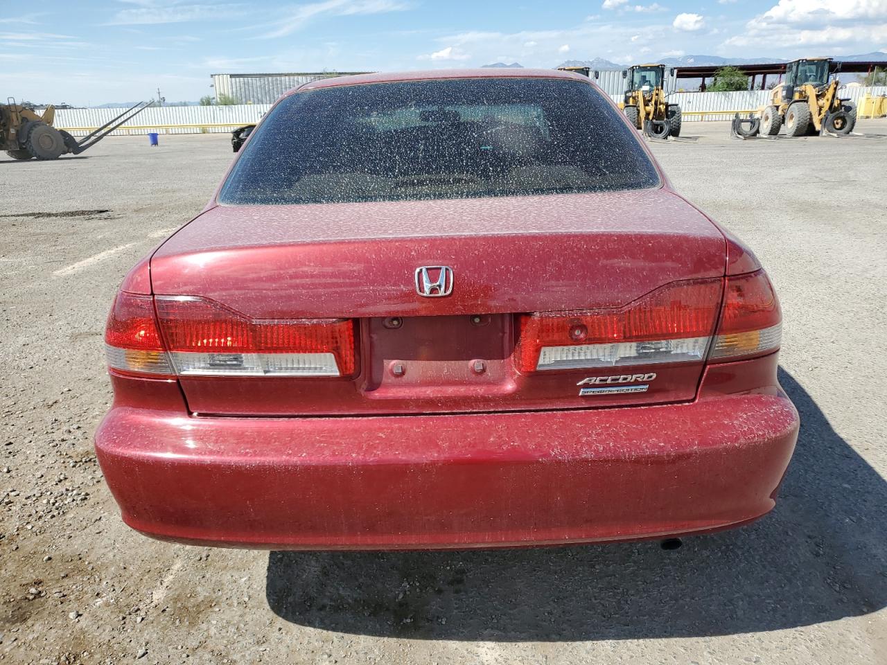 2002 Honda Accord Se Red vin: JHMCG56772C008462