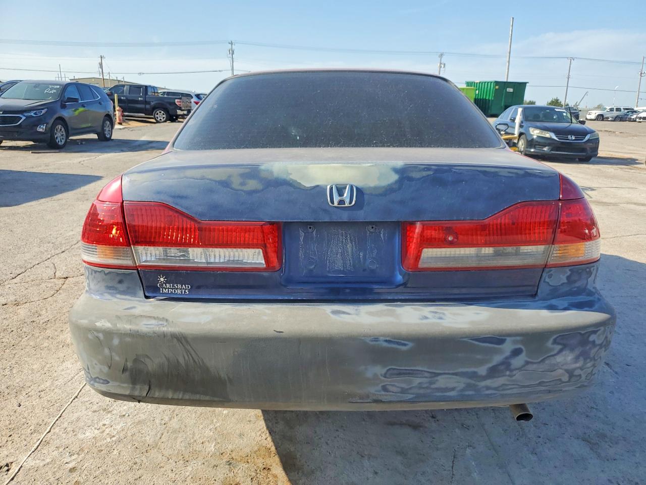 2002 Honda Accord Se Red vin: JHMCG56782C022130