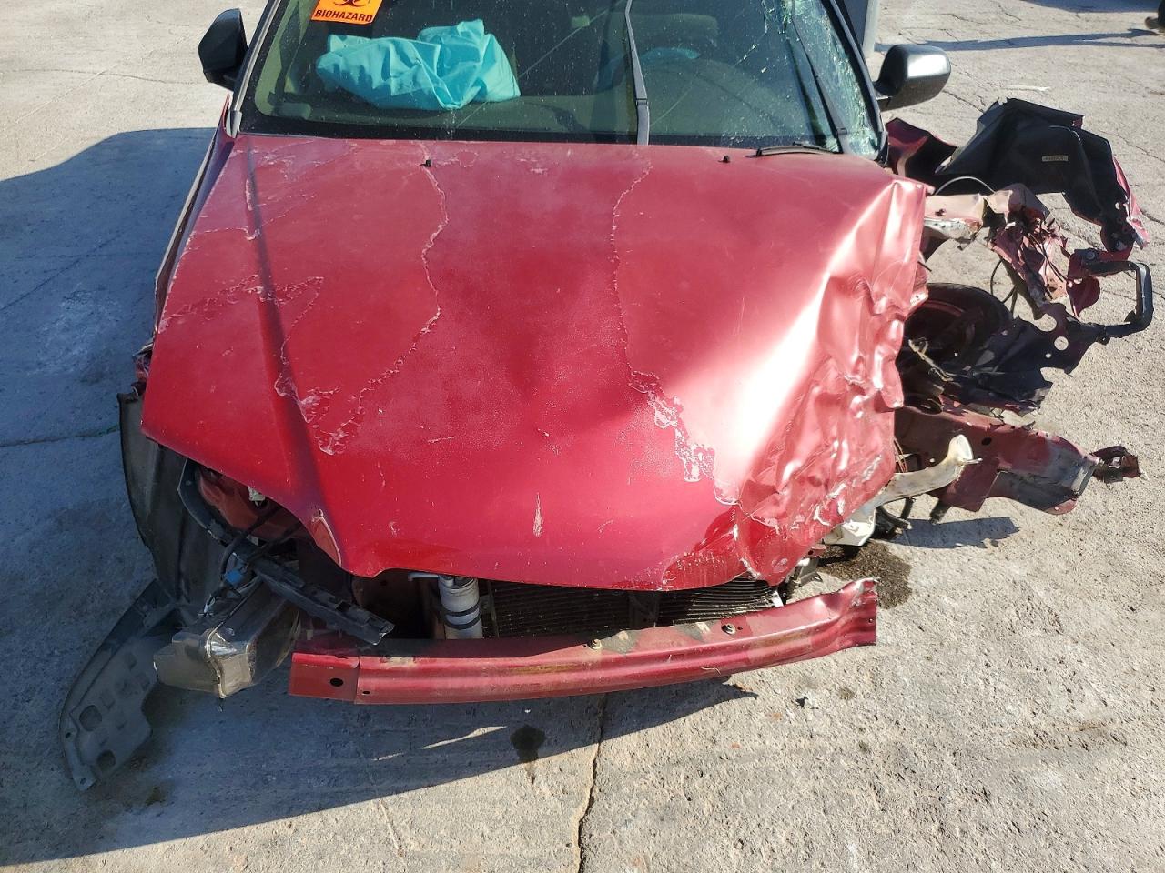 2002 Honda Accord Se Red vin: JHMCG56782C022130