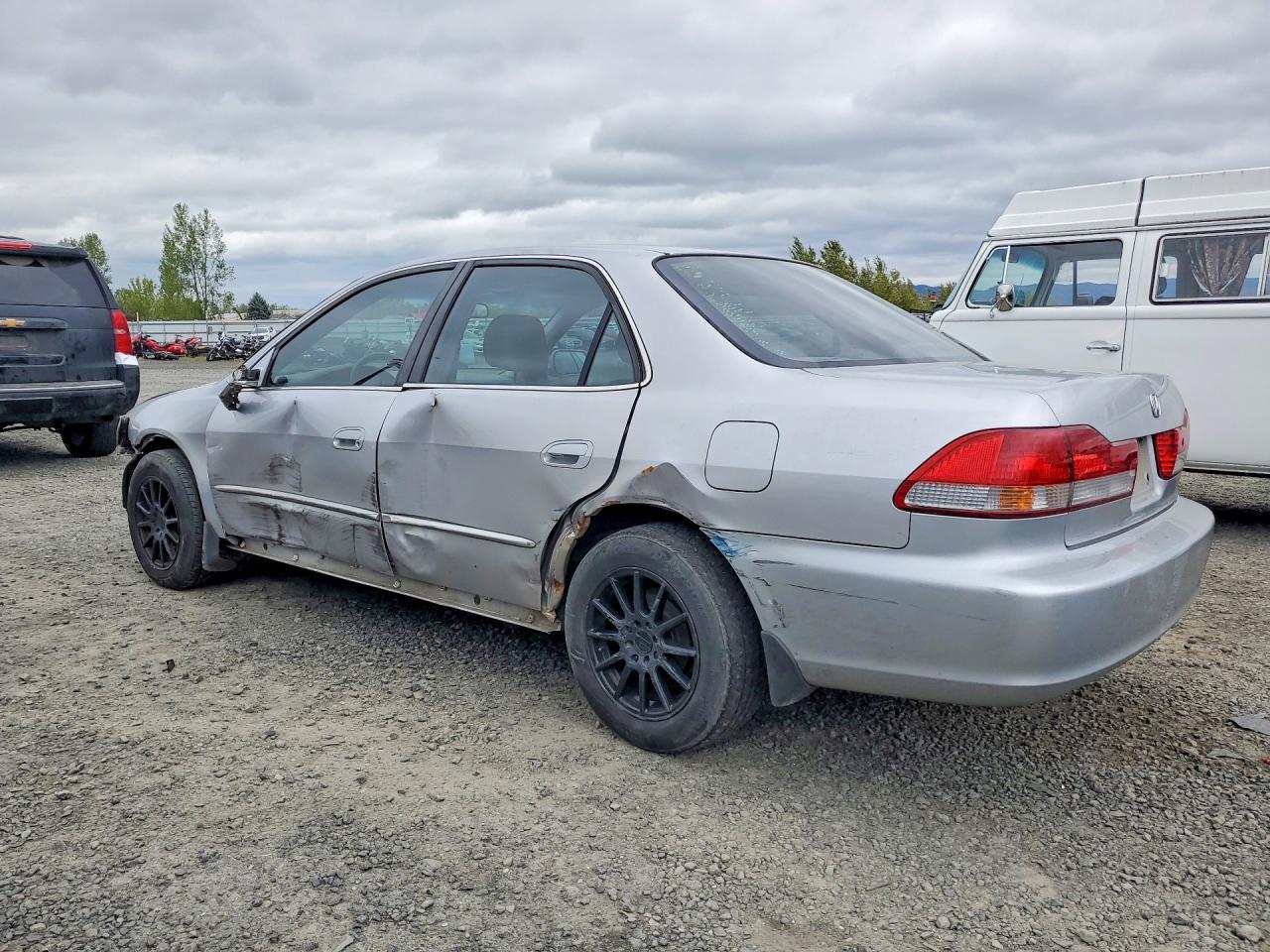 2002 Honda Accord Se Silver vin: JHMCG56782C024895