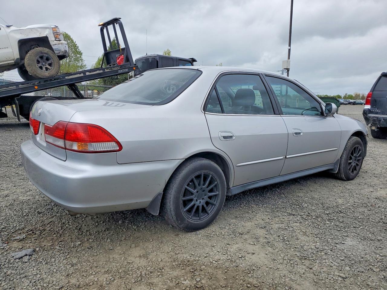 2002 Honda Accord Se Silver vin: JHMCG56782C024895