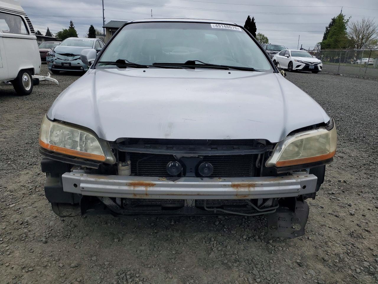 2002 Honda Accord Se Silver vin: JHMCG56782C024895