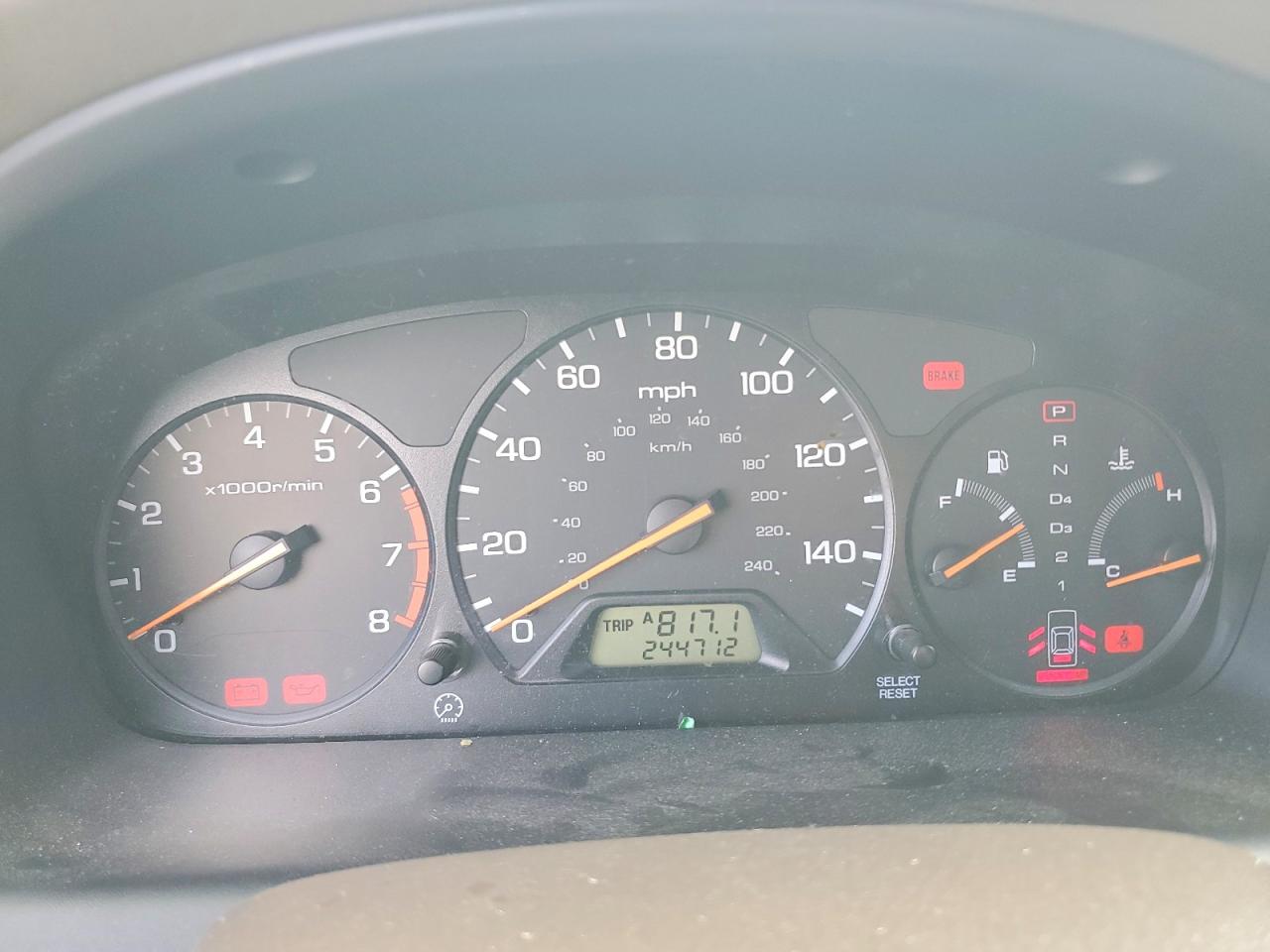 2002 Honda Accord Se Red vin: JHMCG56782C032169