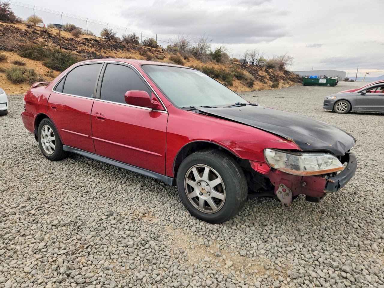 2002 Honda Accord Se Red vin: JHMCG56782C032169