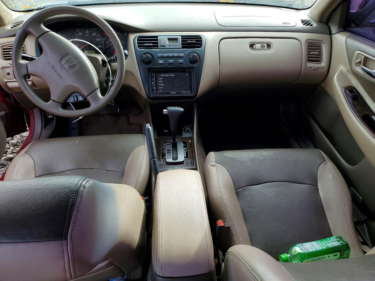 2002 Honda Accord Se Red vin: JHMCG56782C032169