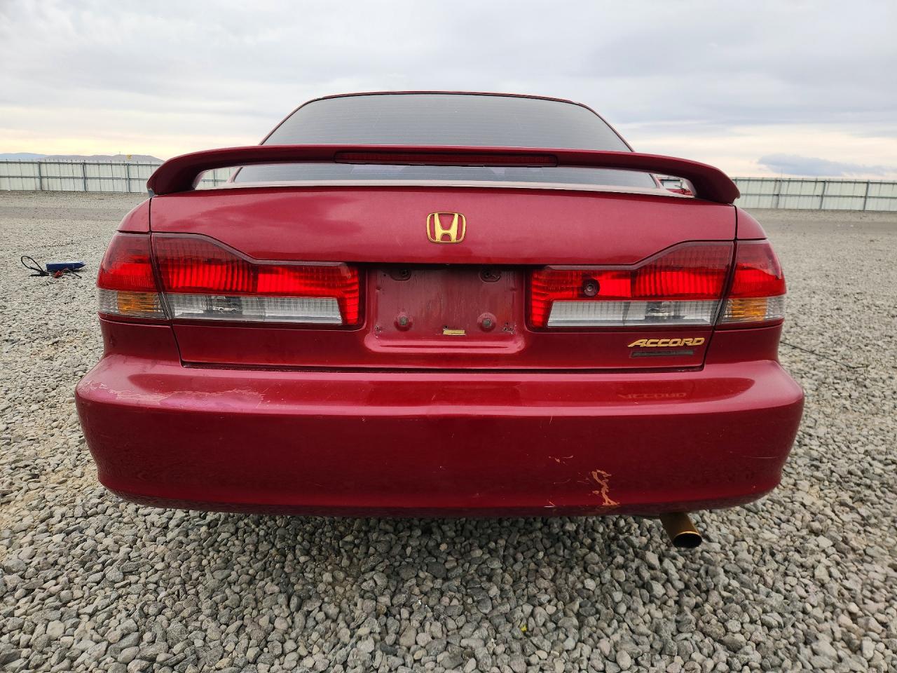 2002 Honda Accord Se Red vin: JHMCG56782C032169