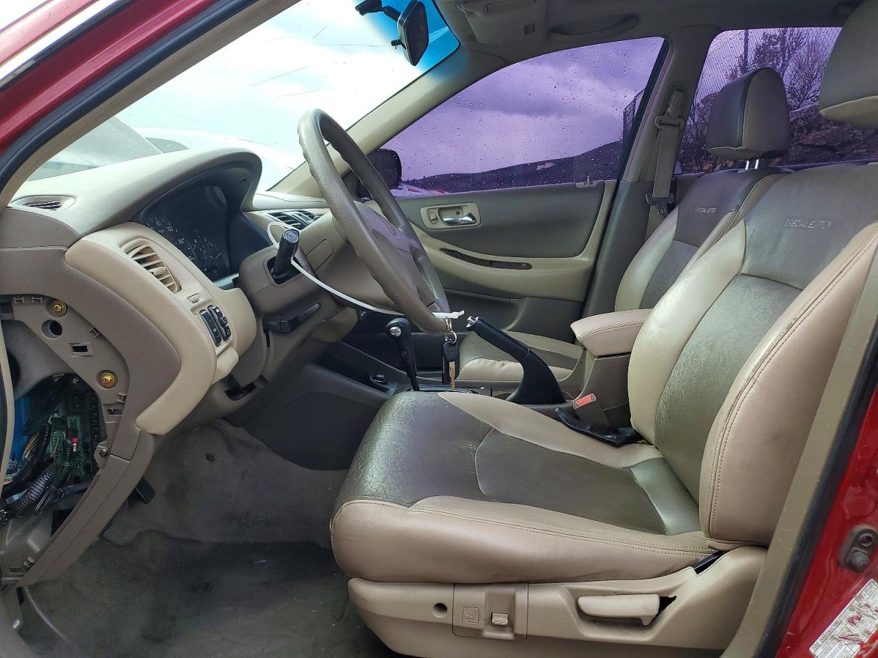 2002 Honda Accord Se Red vin: JHMCG56782C032169