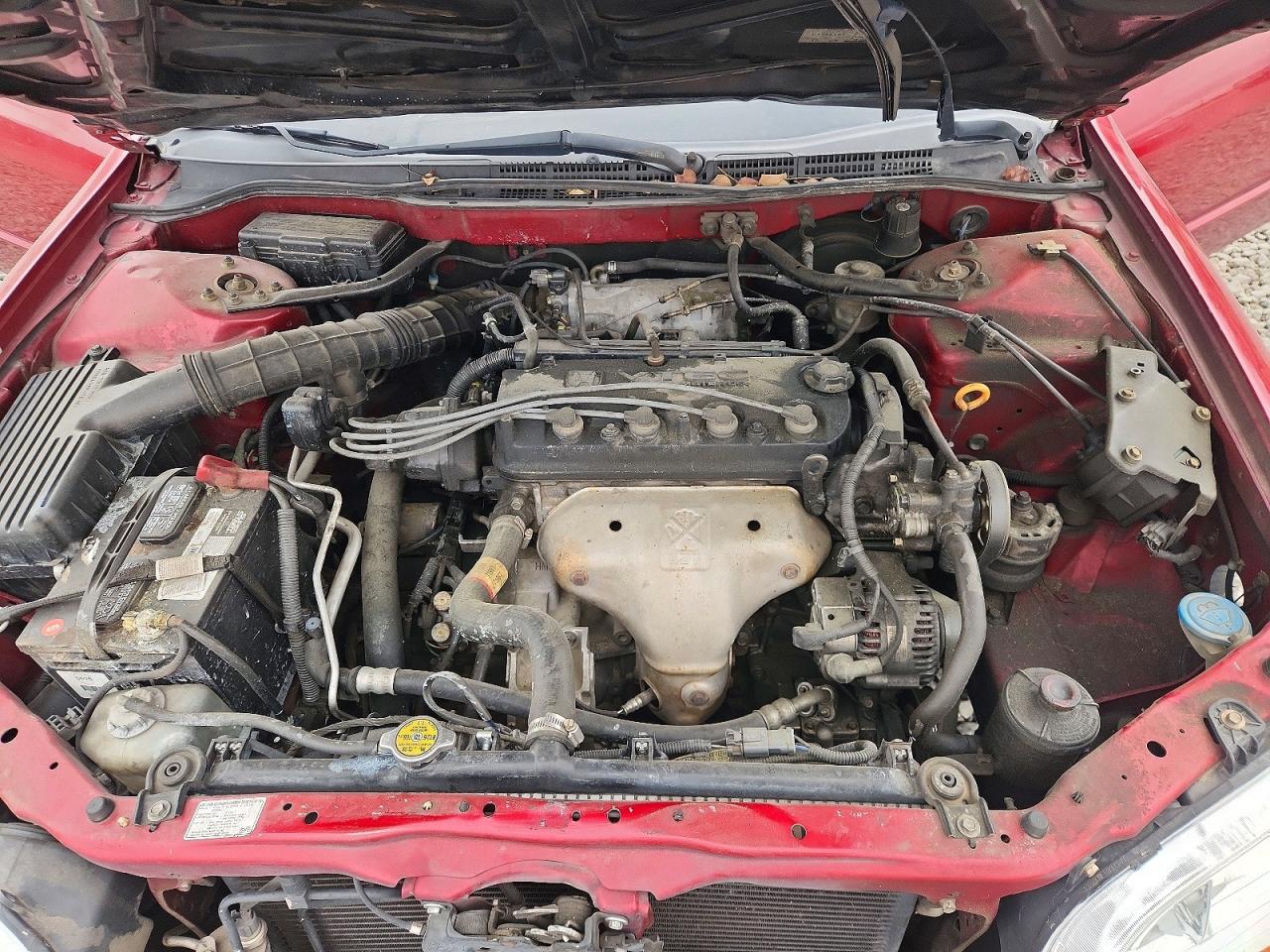 2002 Honda Accord Se Red vin: JHMCG56782C032169