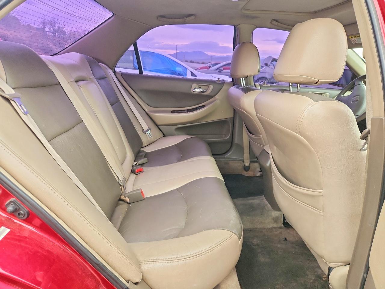 2002 Honda Accord Se Red vin: JHMCG56782C032169