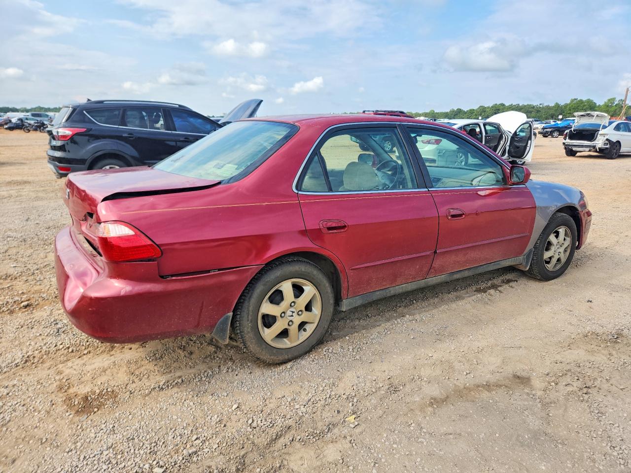 2000 Honda Accord Se Темно-бордовый vin: JHMCG5678YC020984