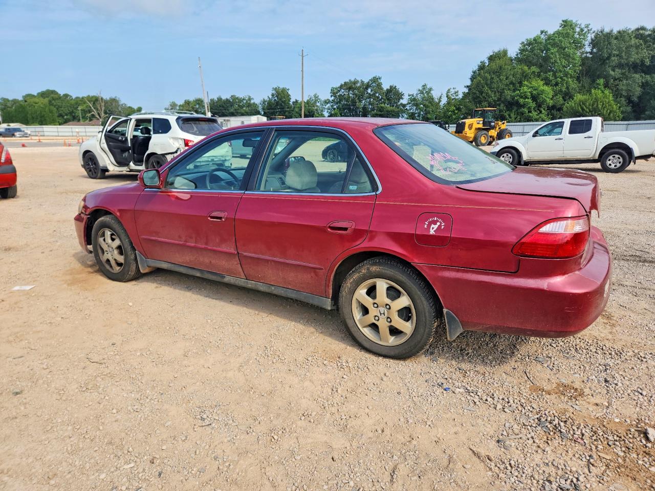 2000 Honda Accord Se Темно-бордовый vin: JHMCG5678YC020984