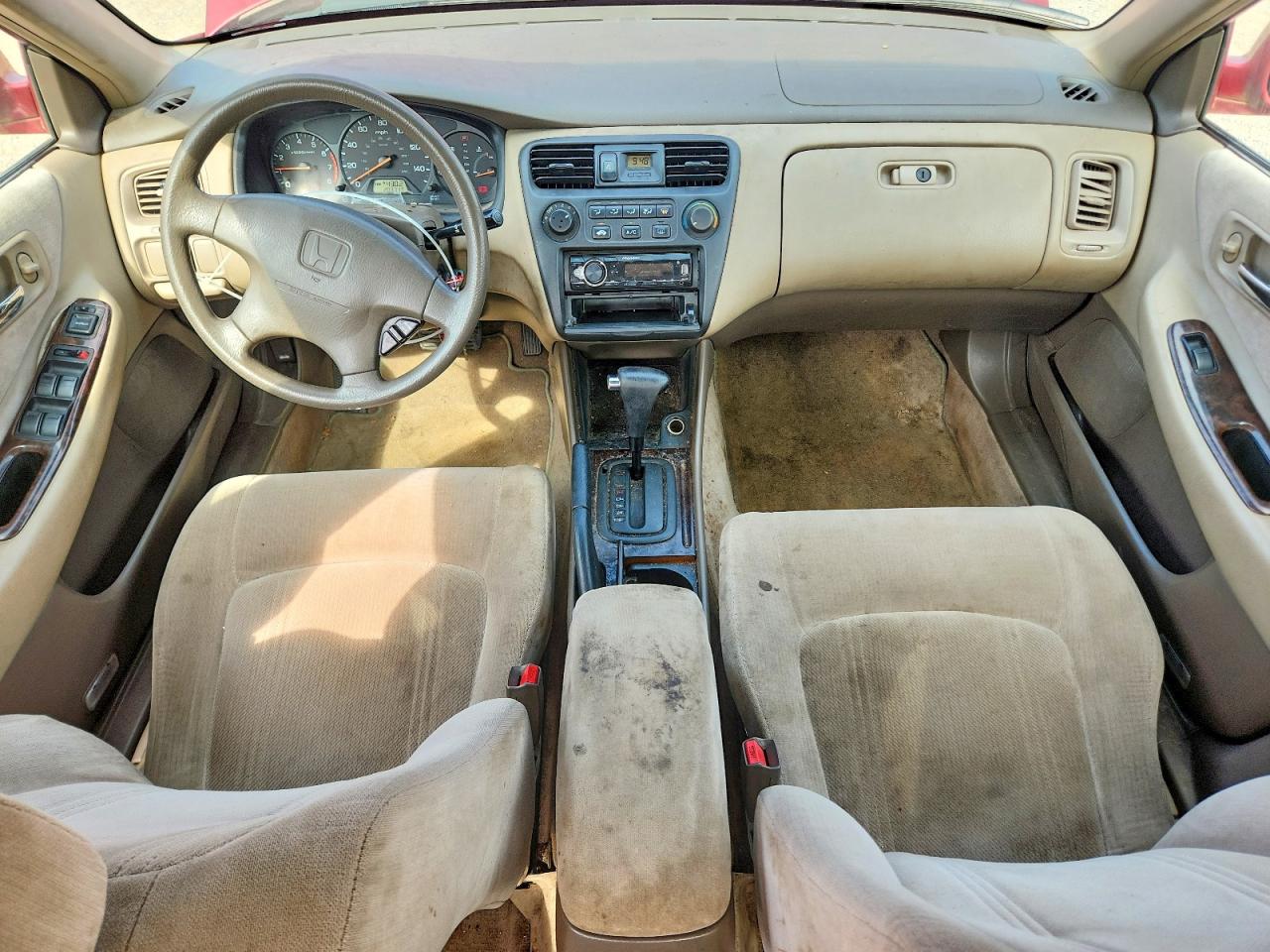 2000 Honda Accord Se Темно-бордовый vin: JHMCG5678YC020984
