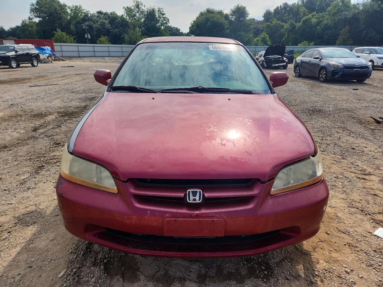 2000 Honda Accord Se Темно-бордовый vin: JHMCG5678YC020984