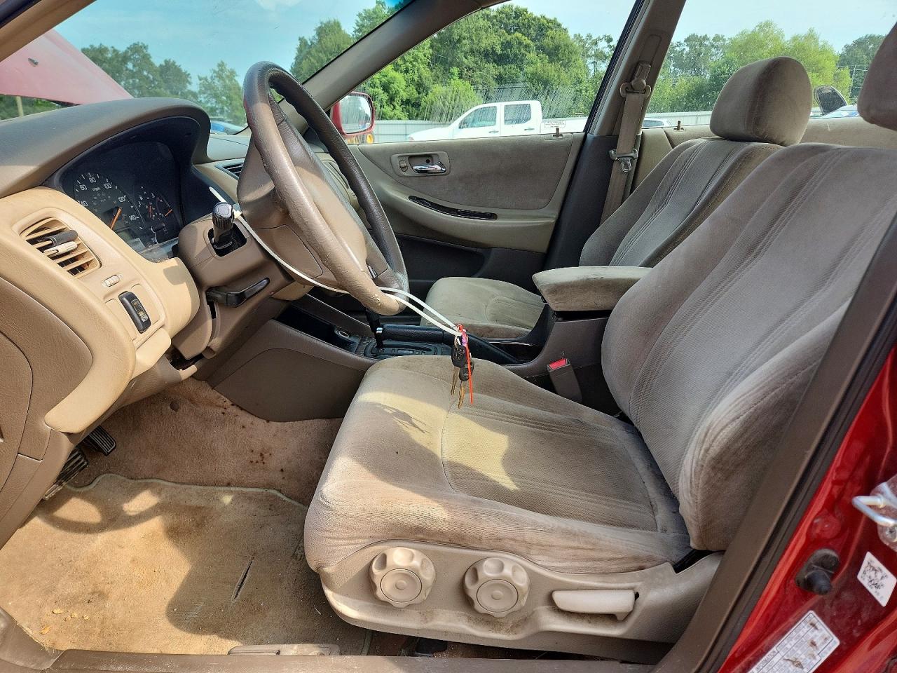 2000 Honda Accord Se Темно-бордовый vin: JHMCG5678YC020984