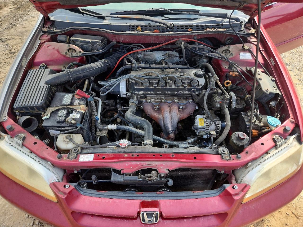 2000 Honda Accord Se Темно-бордовый vin: JHMCG5678YC020984