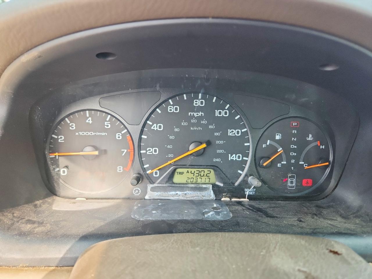 2000 Honda Accord Se Темно-бордовый vin: JHMCG5678YC020984