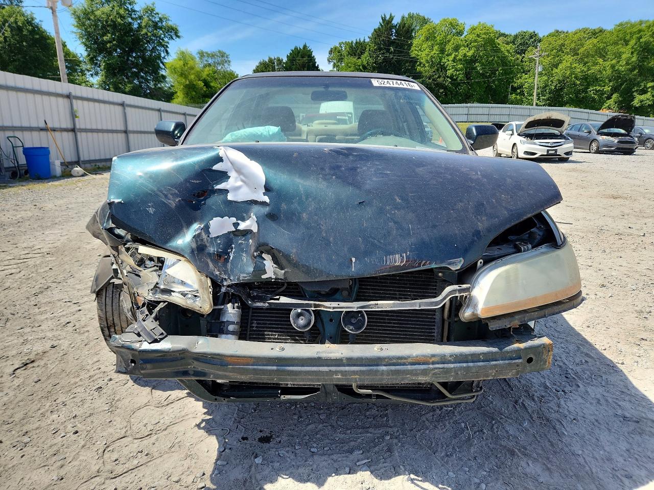 2000 Honda Accord Se Green vin: JHMCG5679YC004096