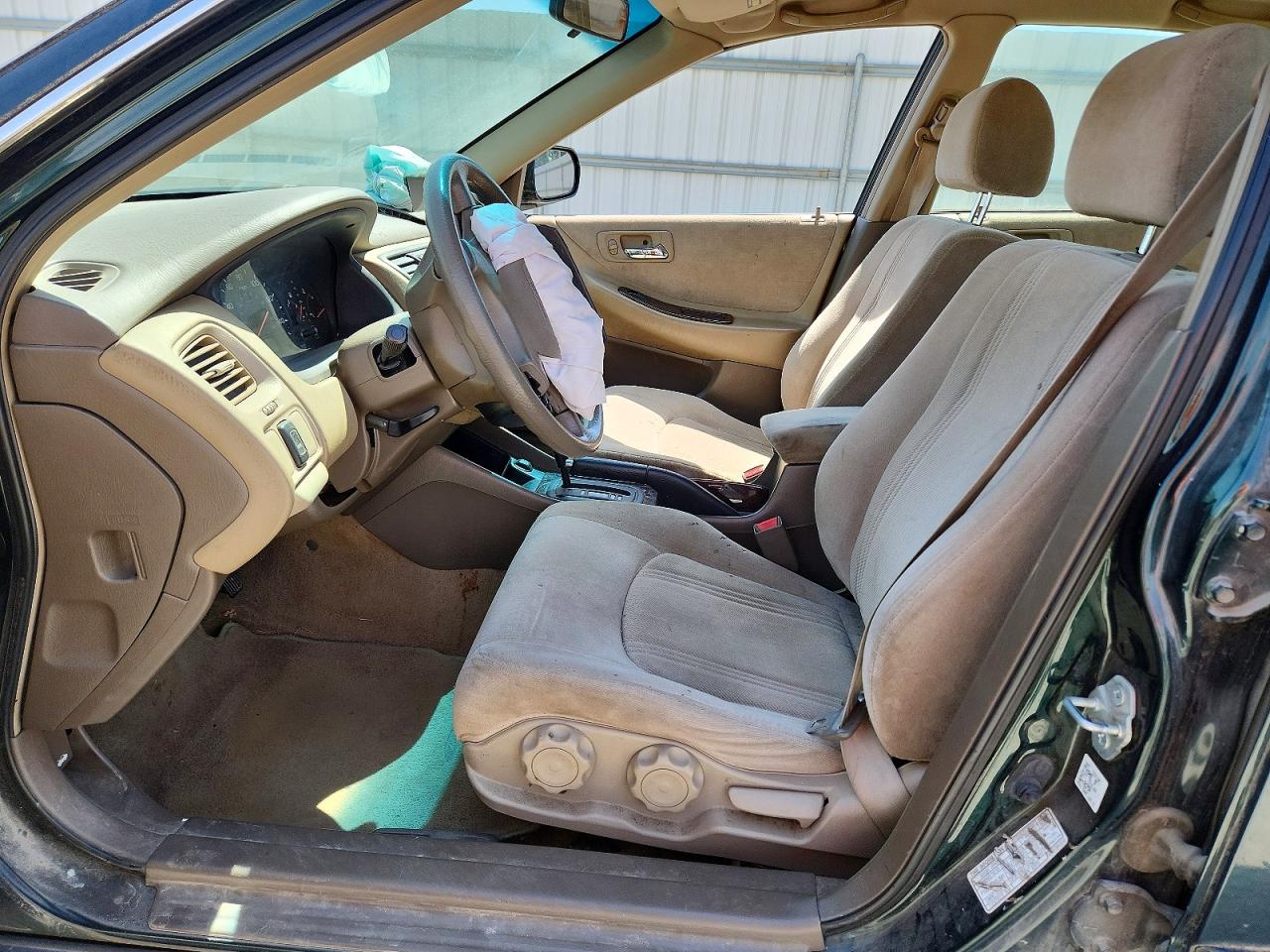 2000 Honda Accord Se Green vin: JHMCG5679YC004096