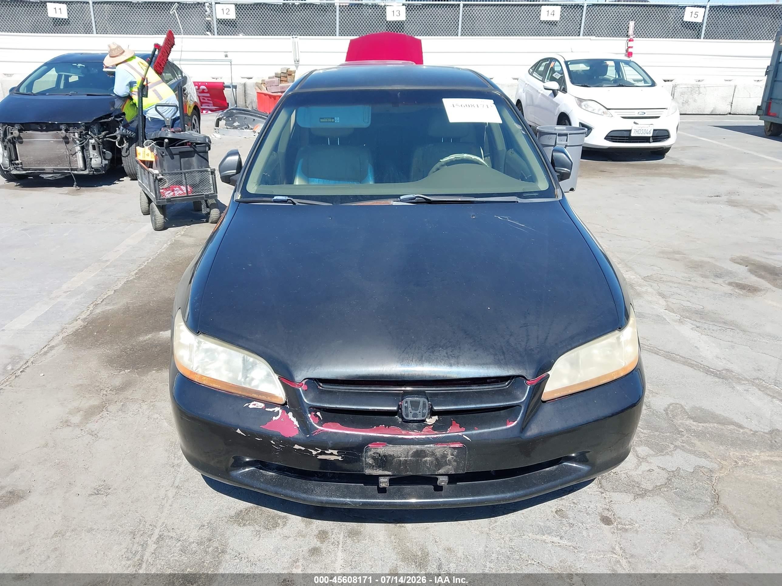 2000 Honda Accord 2.3 Se Black vin: JHMCG5679YC014692