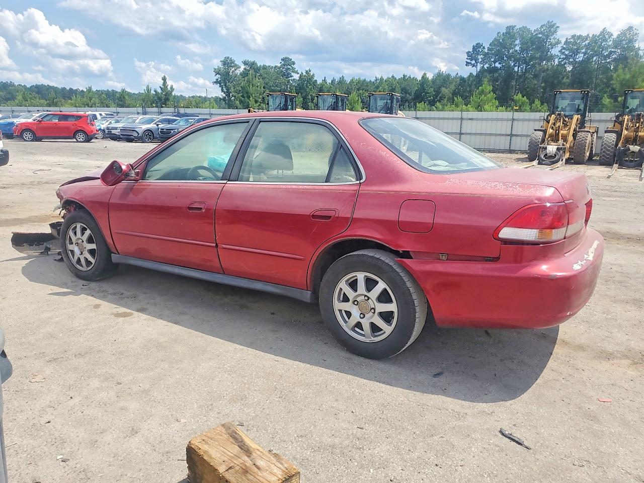 2002 Honda Accord Se Burgundy vin: JHMCG567X2C021125