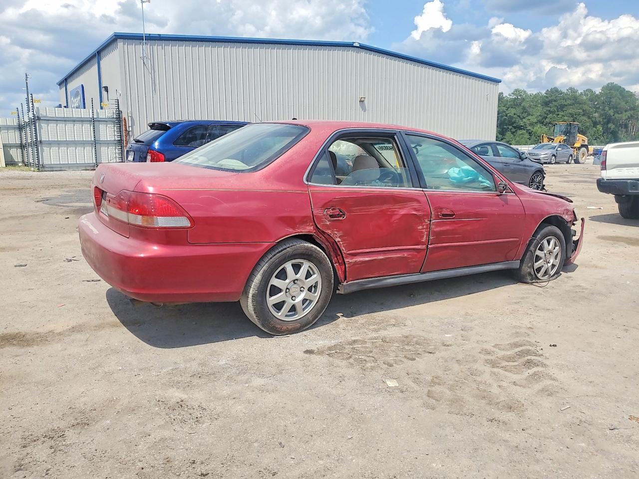 2002 Honda Accord Se Burgundy vin: JHMCG567X2C021125