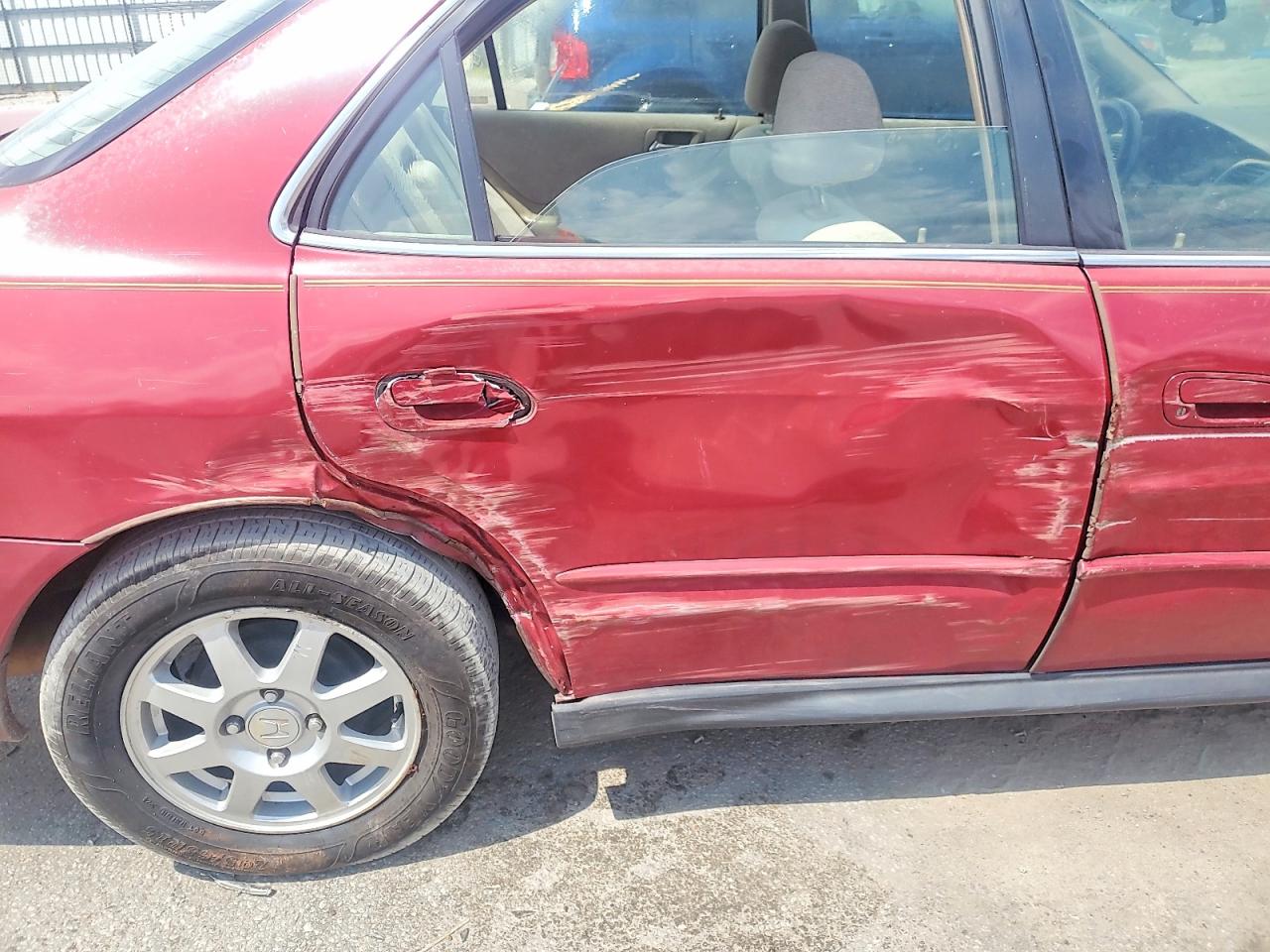 2002 Honda Accord Se Burgundy vin: JHMCG567X2C021125