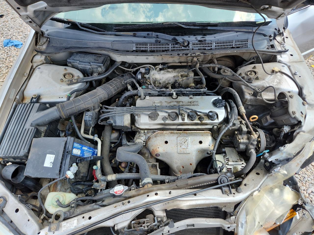 2002 Hond Accord Silver vin: JHMCG567X2C029662