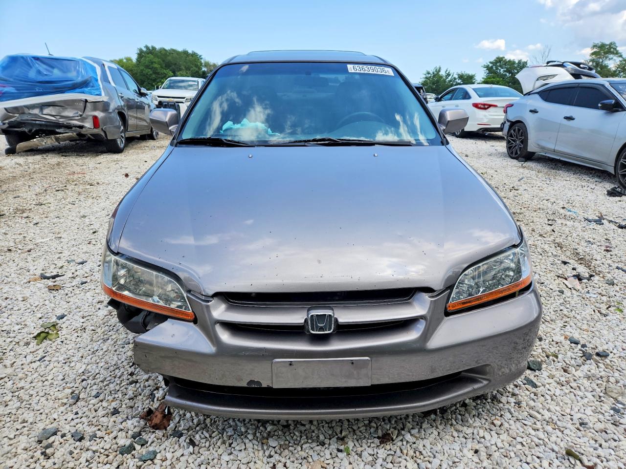 2000 Honda Accord Ex Серый vin: JHMCG6600YC030479
