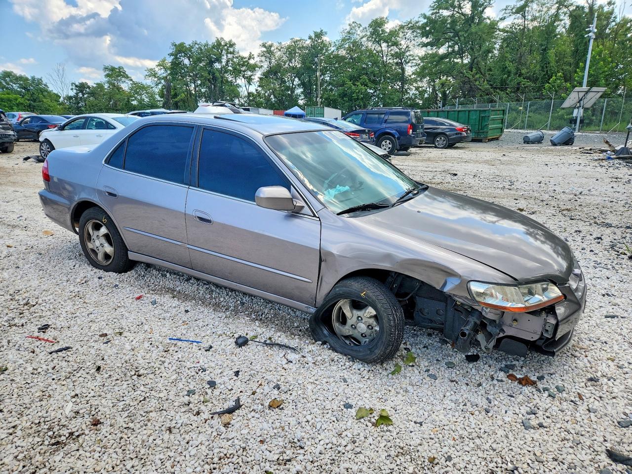 2000 Honda Accord Ex Серый vin: JHMCG6600YC030479