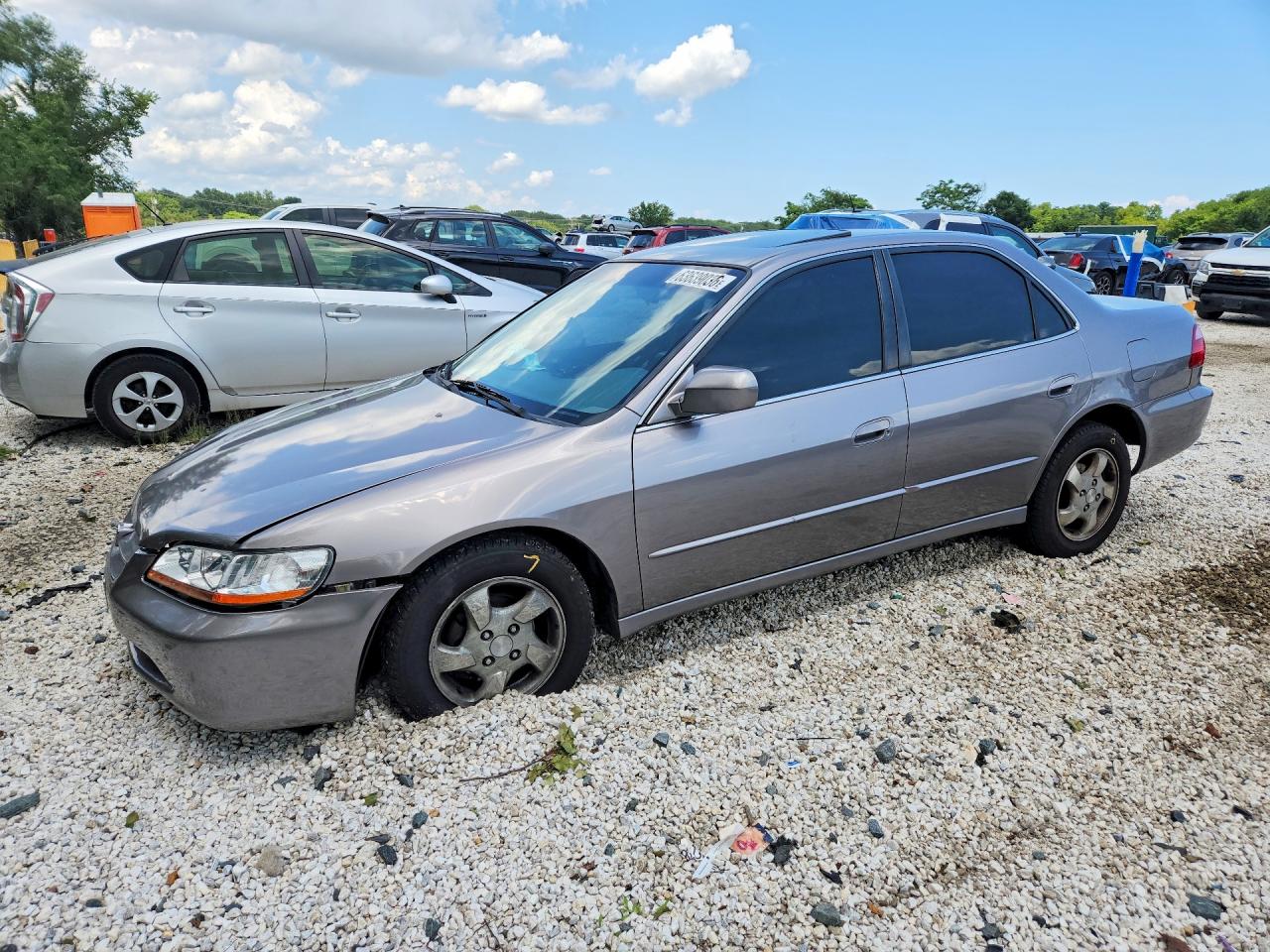 2000 Honda Accord Ex Серый vin: JHMCG6600YC030479