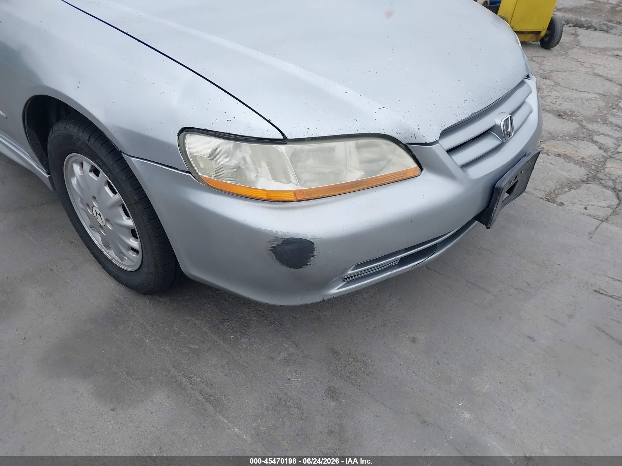 2001 Honda Accord 2.3 Ex Gray vin: JHMCG66031C024763