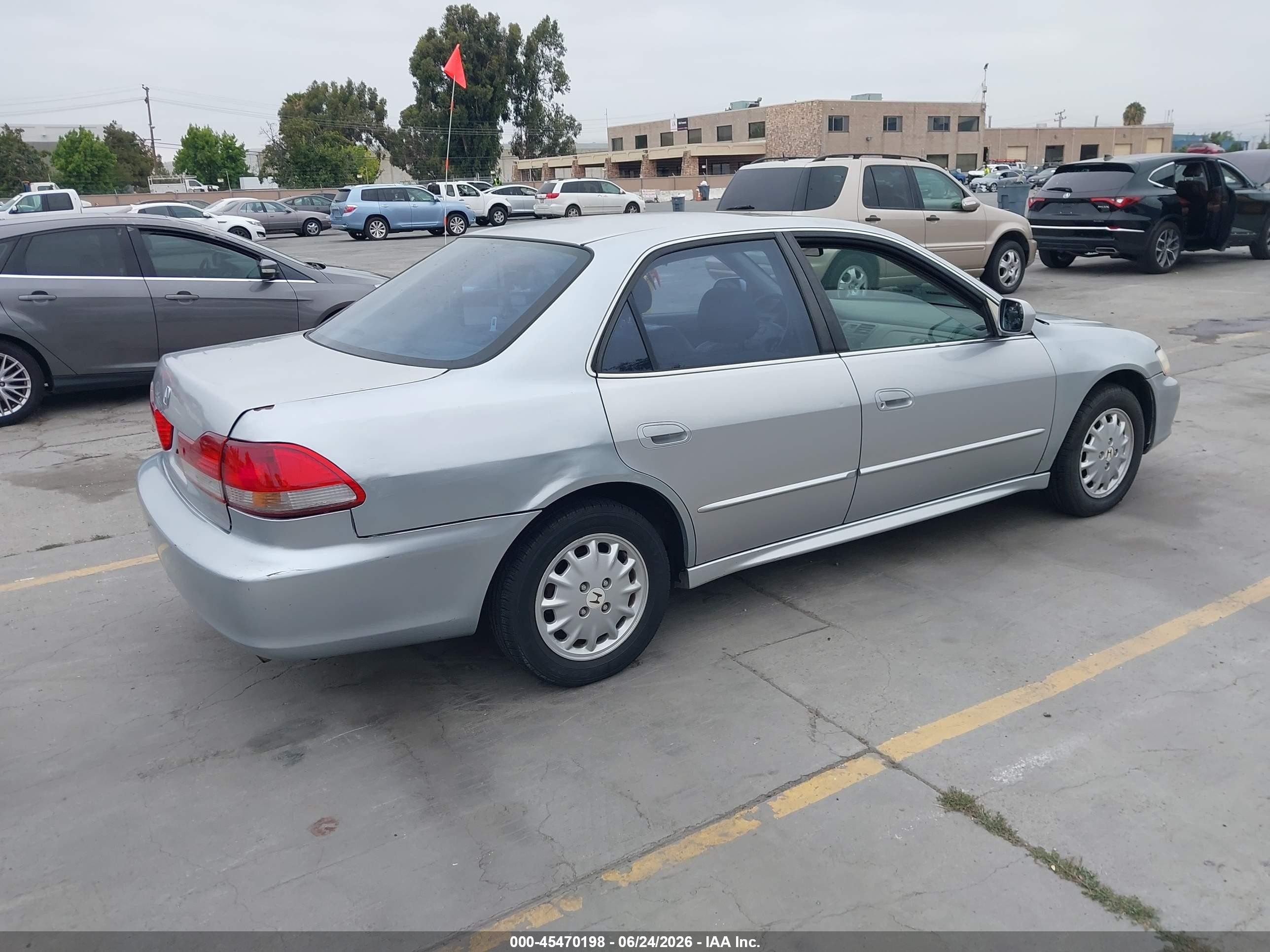 2001 Honda Accord 2.3 Ex Gray vin: JHMCG66031C024763