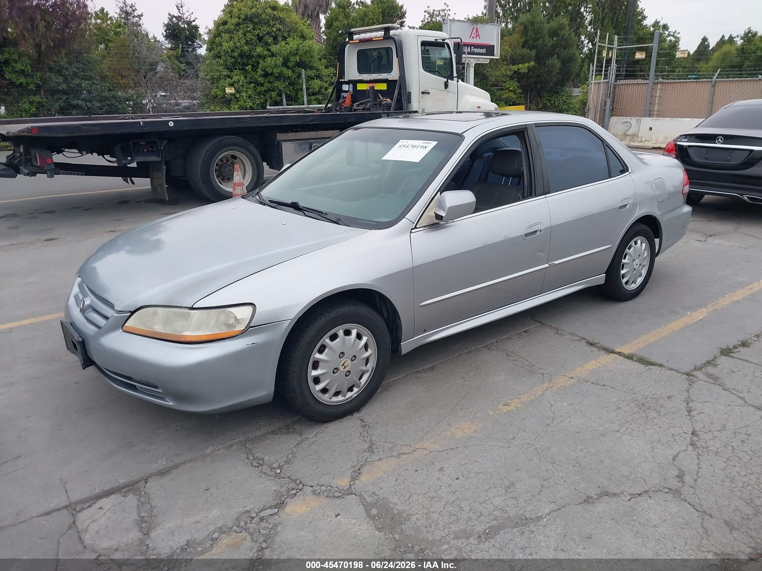 2001 Honda Accord 2.3 Ex Gray vin: JHMCG66031C024763