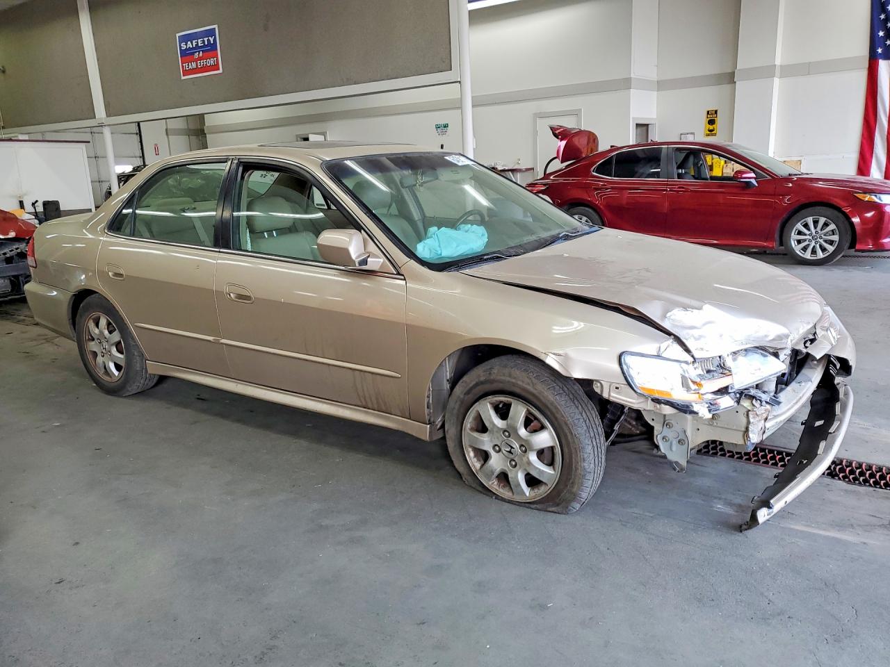 2002 Honda Accord Ex Tan vin: JHMCG66042C006807
