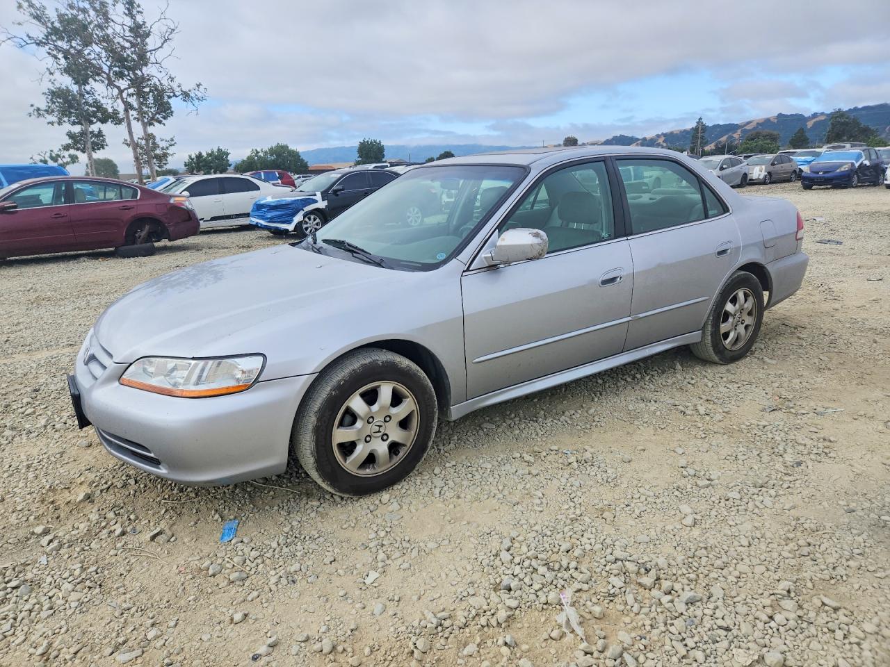 2001 Honda Accord Ex Silver vin: JHMCG66061C021551