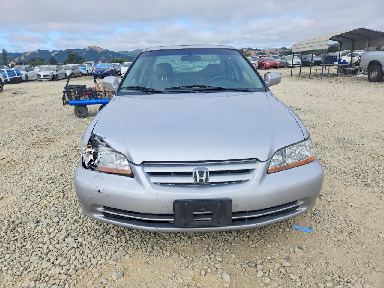 2001 Honda Accord Ex Silver vin: JHMCG66061C021551