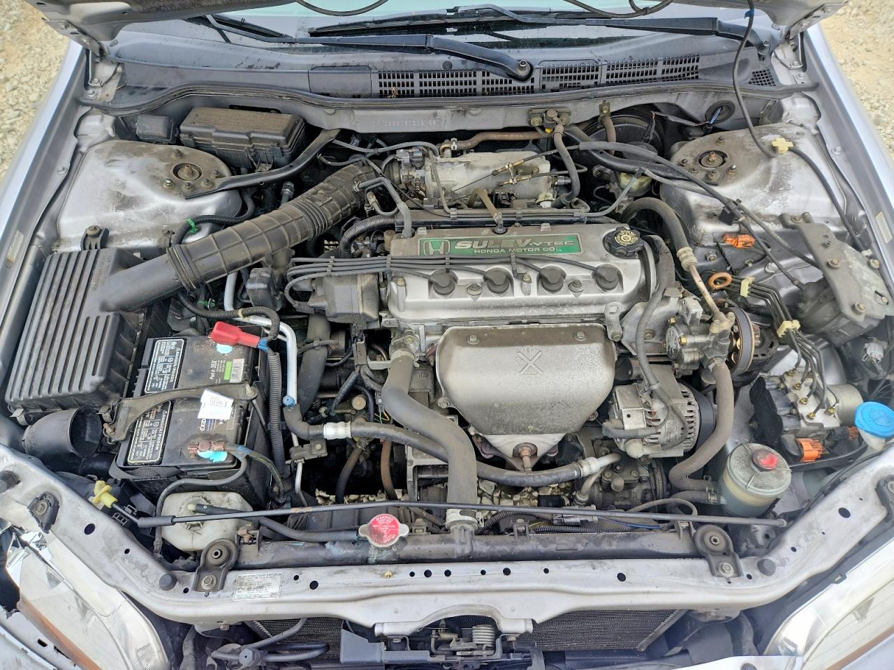 2001 Honda Accord Ex Silver vin: JHMCG66061C021551