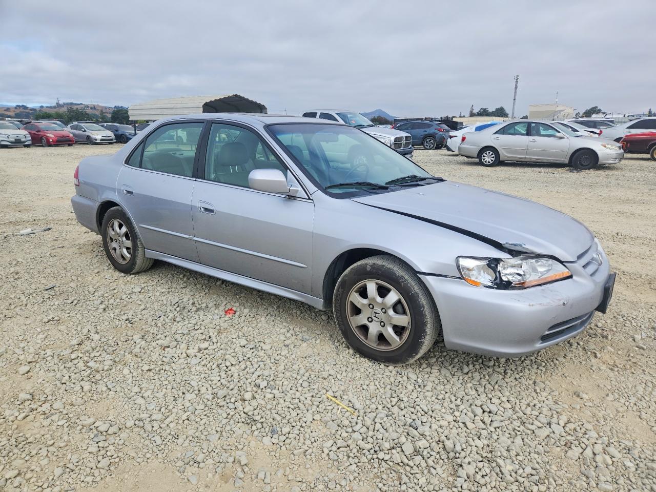 2001 Honda Accord Ex Silver vin: JHMCG66061C021551
