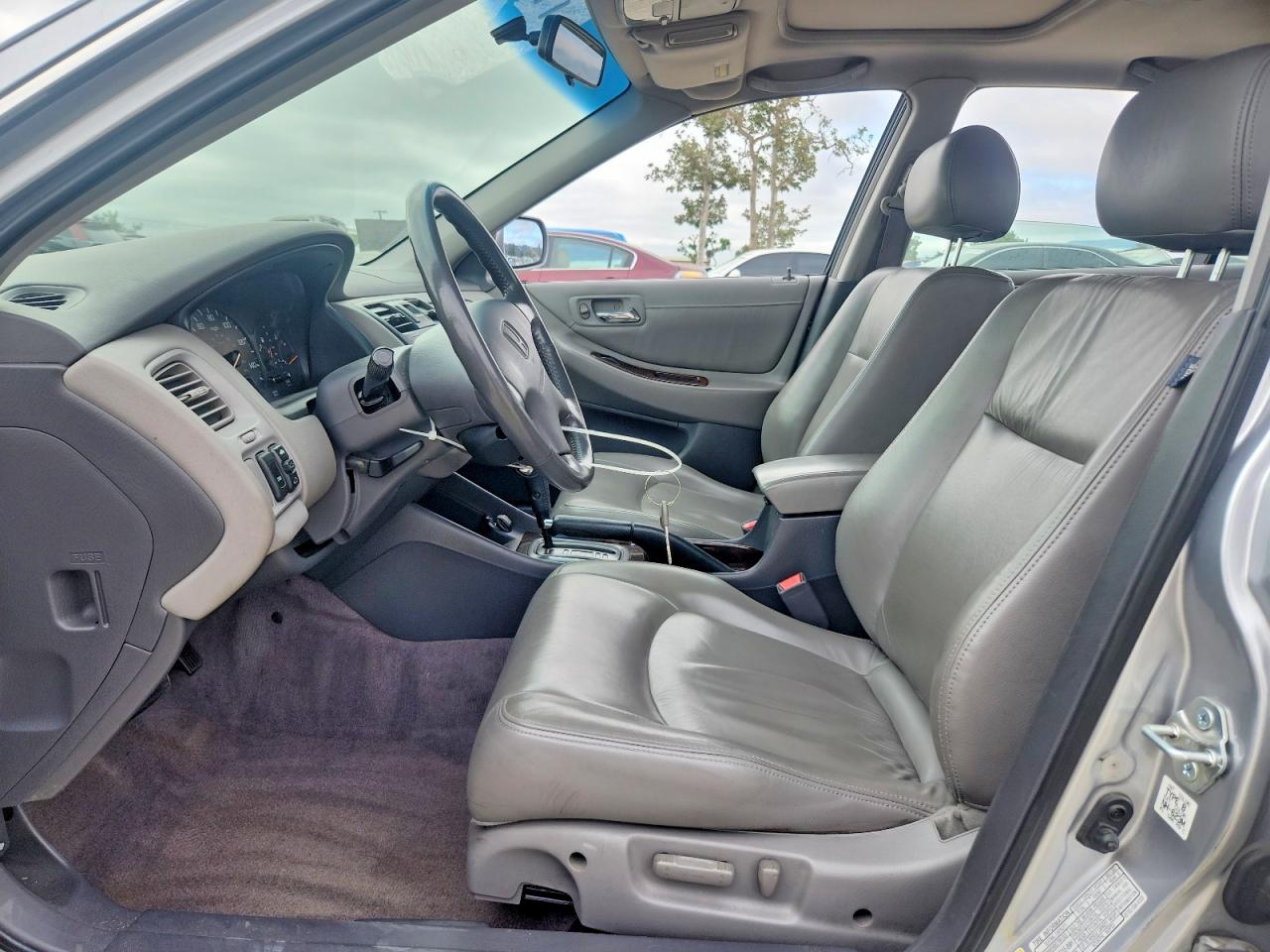 2001 Honda Accord Ex Silver vin: JHMCG66061C021551
