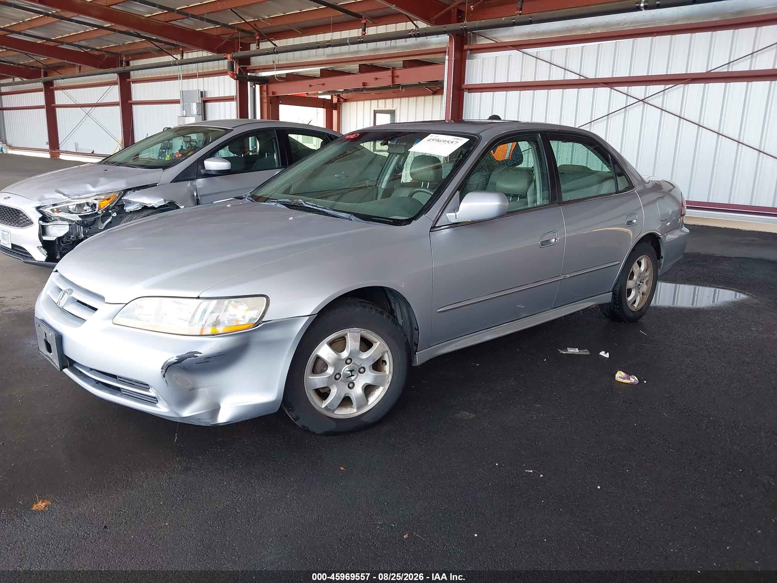 2002 Honda Accord 2.3 Ex Silver vin: JHMCG66062C019770