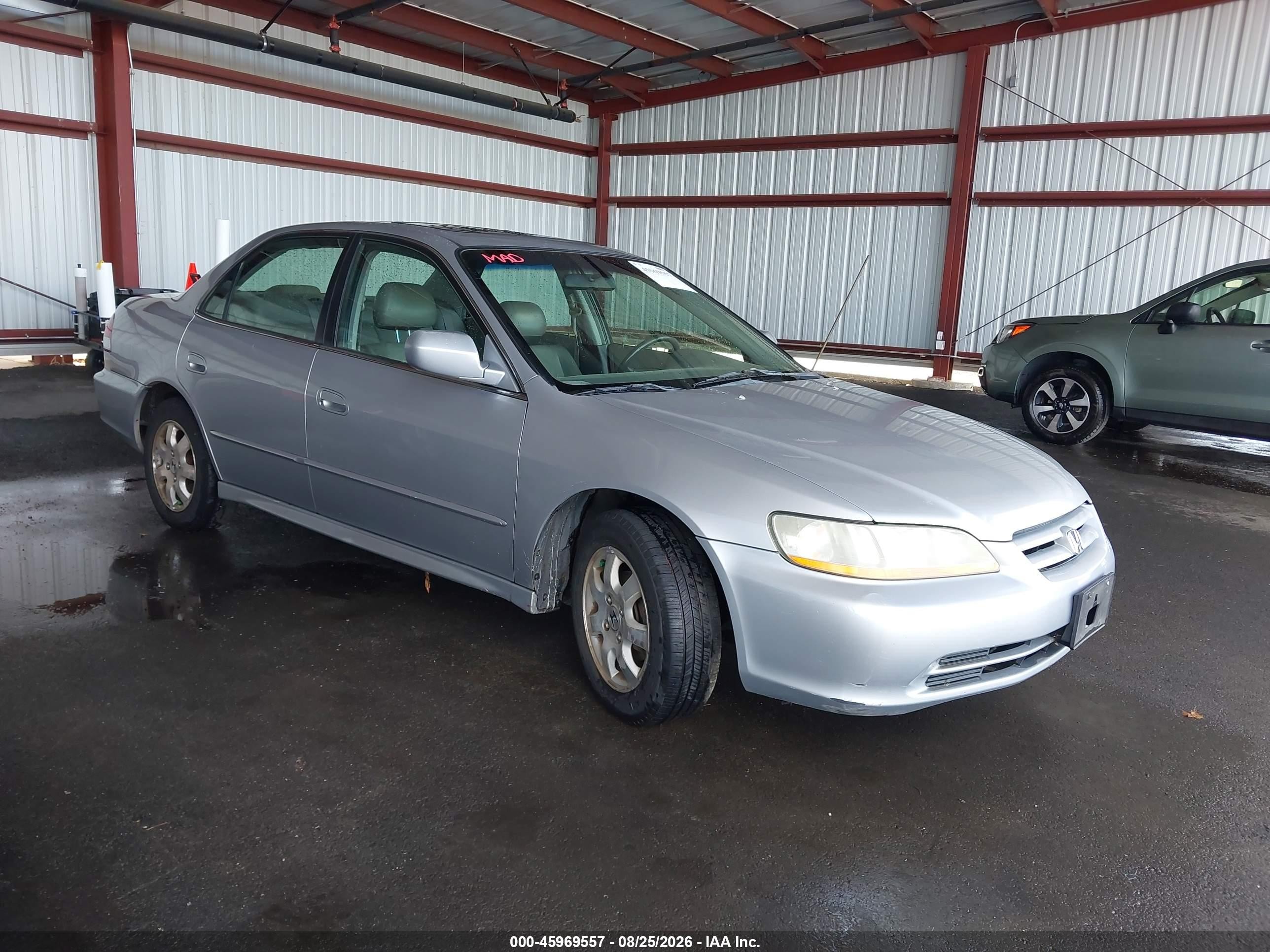 2002 Honda Accord 2.3 Ex Silver vin: JHMCG66062C019770