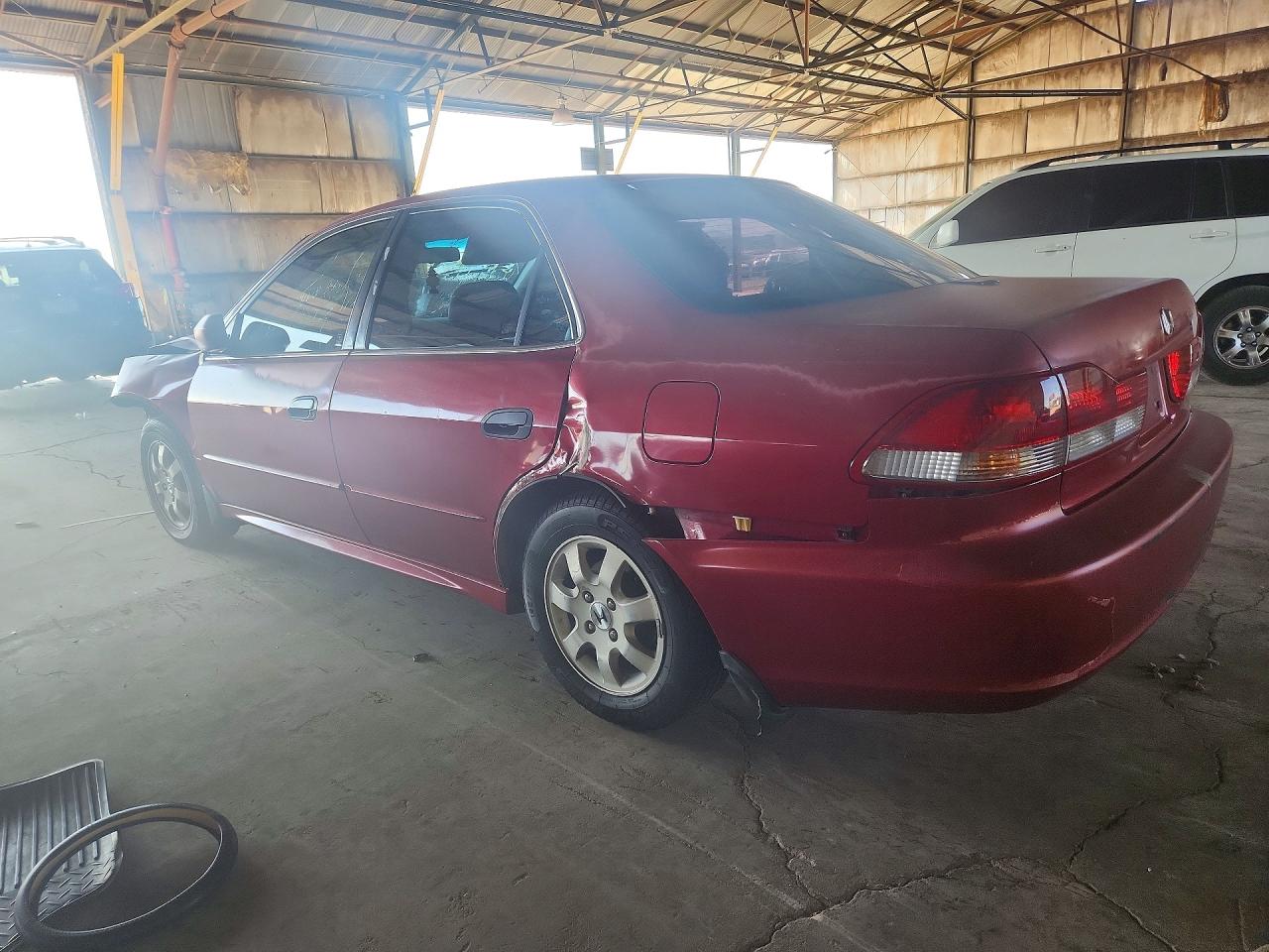 2002 Honda Accord Ex Red vin: JHMCG66062C025925
