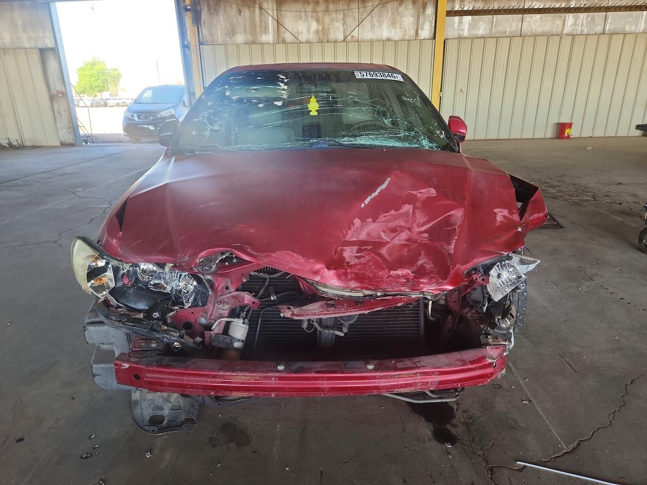 2002 Honda Accord Ex Red vin: JHMCG66062C025925