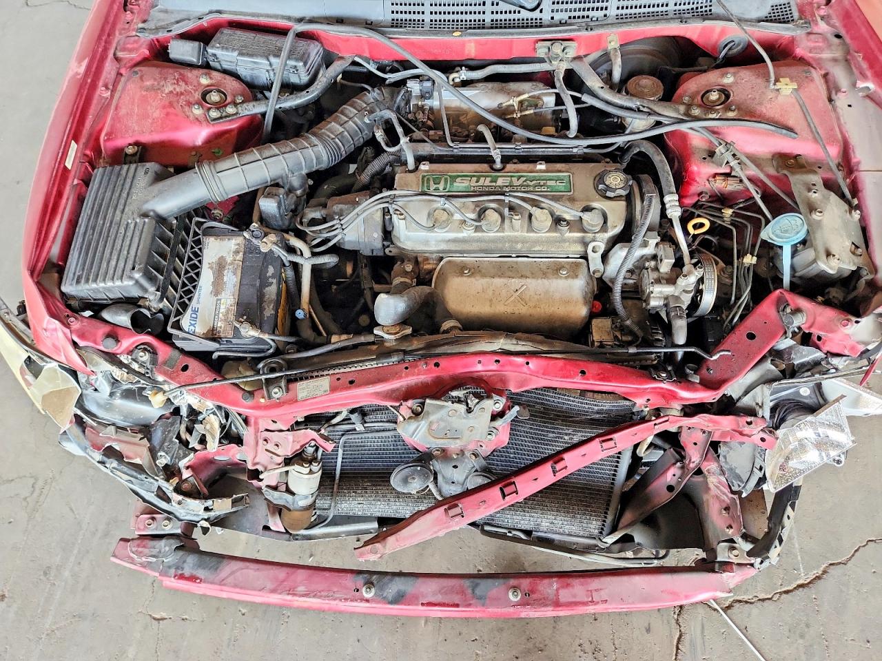 2002 Honda Accord Ex Red vin: JHMCG66062C025925